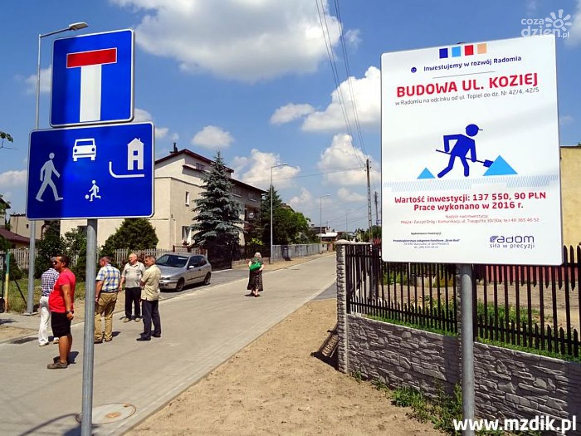 ul. Kozia zyskała nową nawierzchnię ul. Kozia zyskała nową nawierzchnię