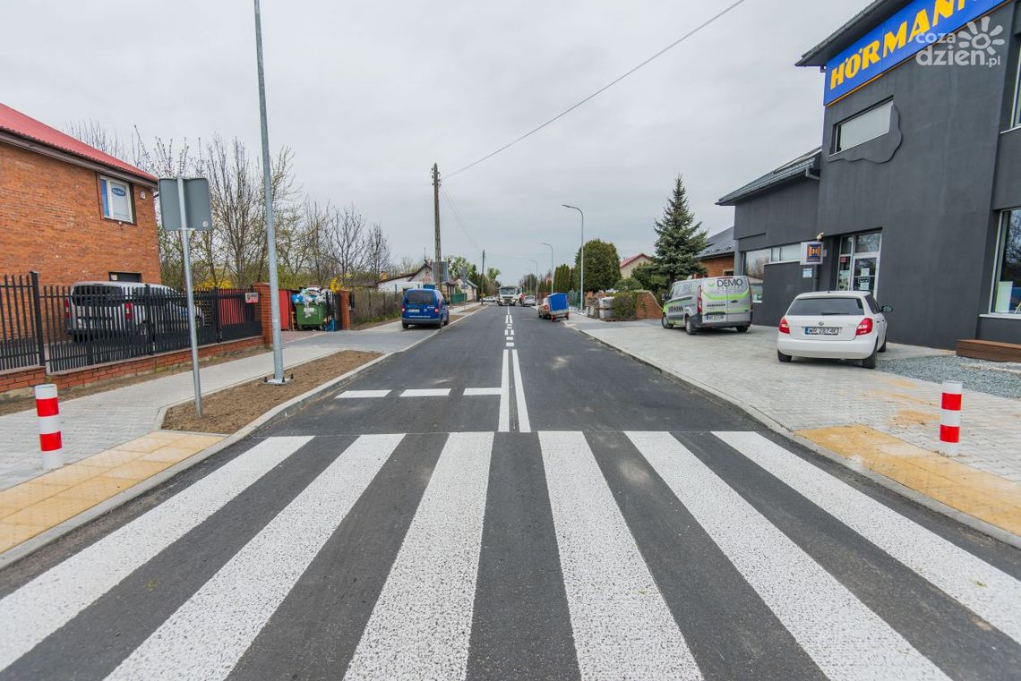 Ul. Małęczyńska wyremontowana Ul. Małęczyńska wyremontowana