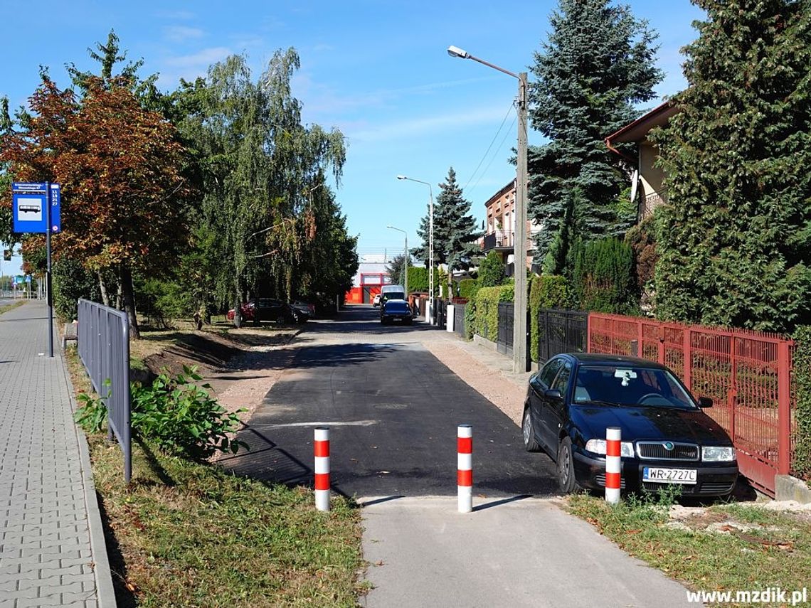 Ul. Sołtykowska i ul. Jaśminowa zyskały nową nawierzchnię