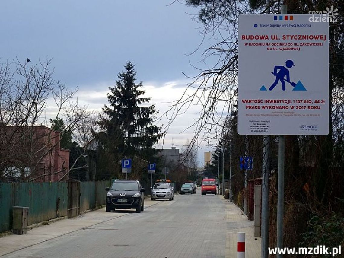 Ul. Styczniowa gotowa w grudniu Ul. Styczniowa gotowa w grudniu
