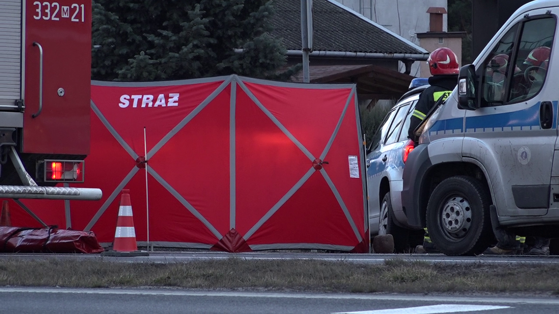 Ul. Warszawska. Śmiertelne potrącenie na pasach