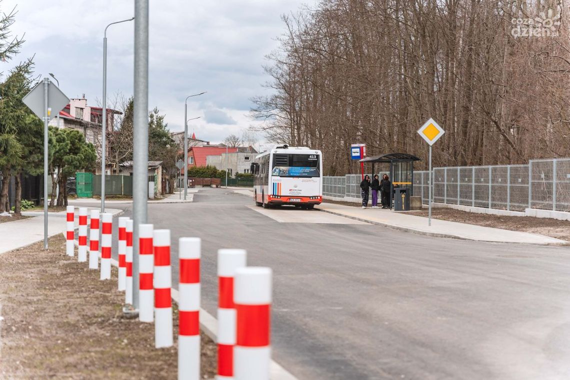 Ul. Wiertnicza oddana do użytku Ul. Wiertnicza oddana do użytku