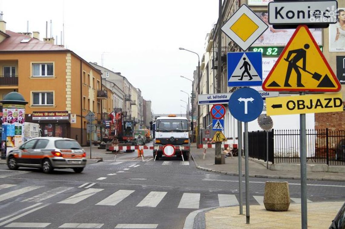 Ulica Kilińskiego jest zamknięta