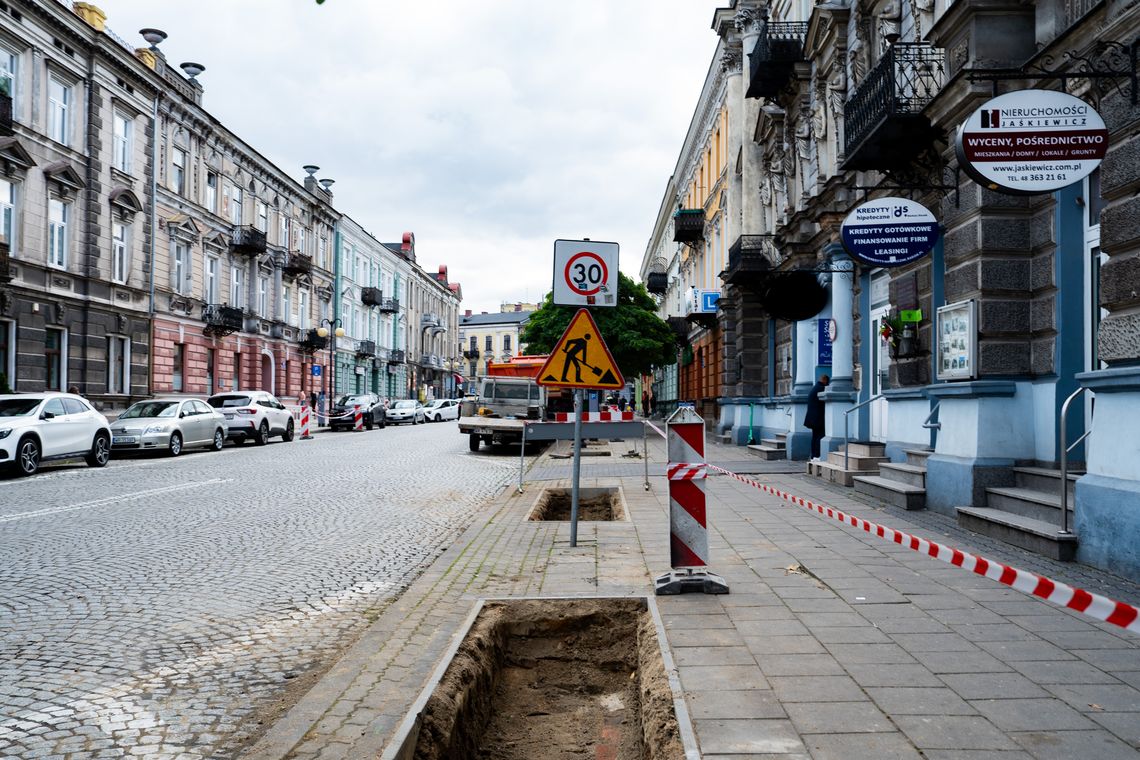 Ulica Piłsudskiego zyska nowy wygląd. Więcej zieleni w centrum Radomia