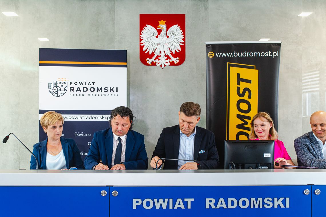 Umowa na remont drogi w gminie Jedlnia-Letnisko