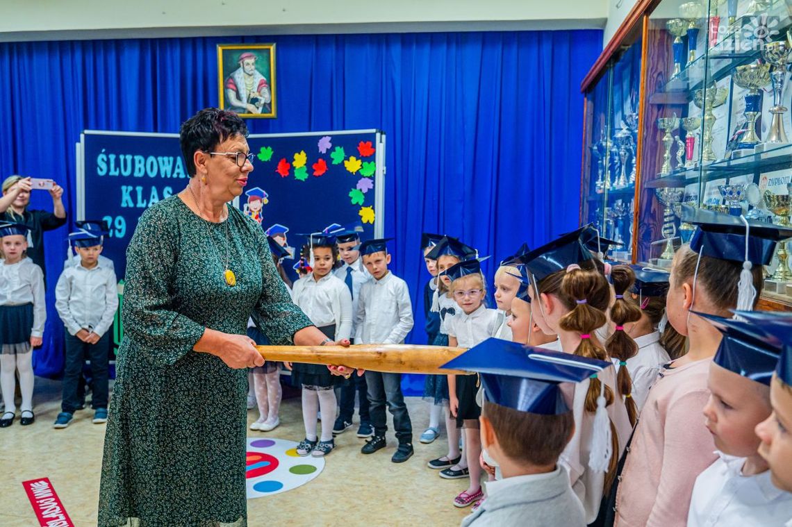 Uroczyste ślubowanie klas pierwszych w PSP nr 22