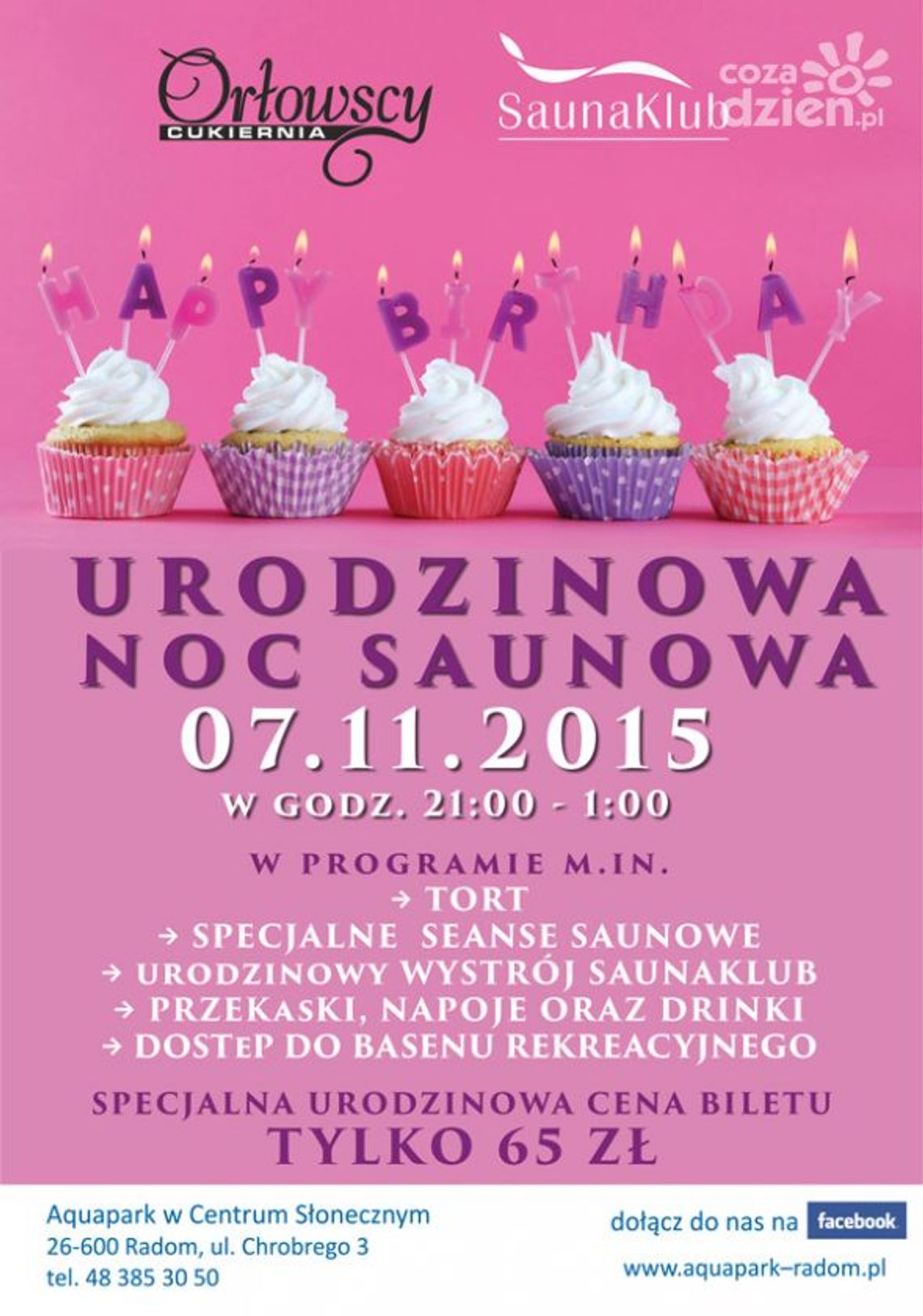 Urodzinowe szaleństwo w Aquapark Radom