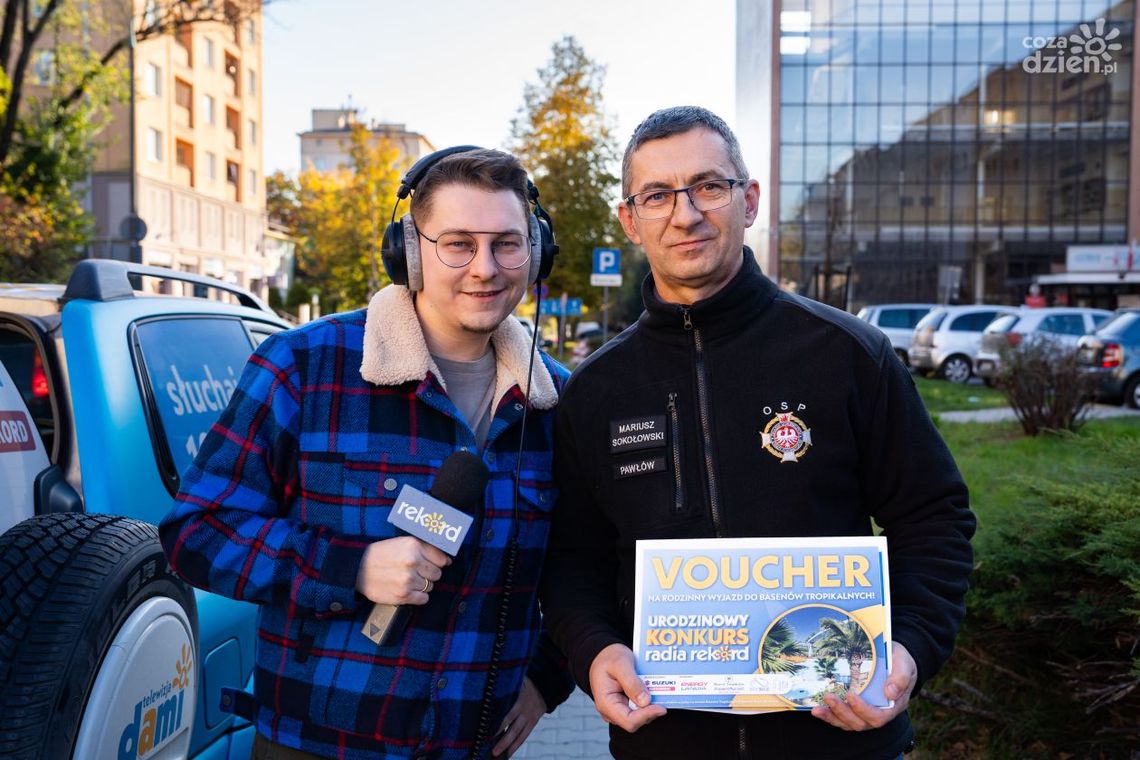 Urodzinowy Konkurs. Wygrał pan Mariusz Urodzinowy Konkurs. Wygrał pan Mariusz