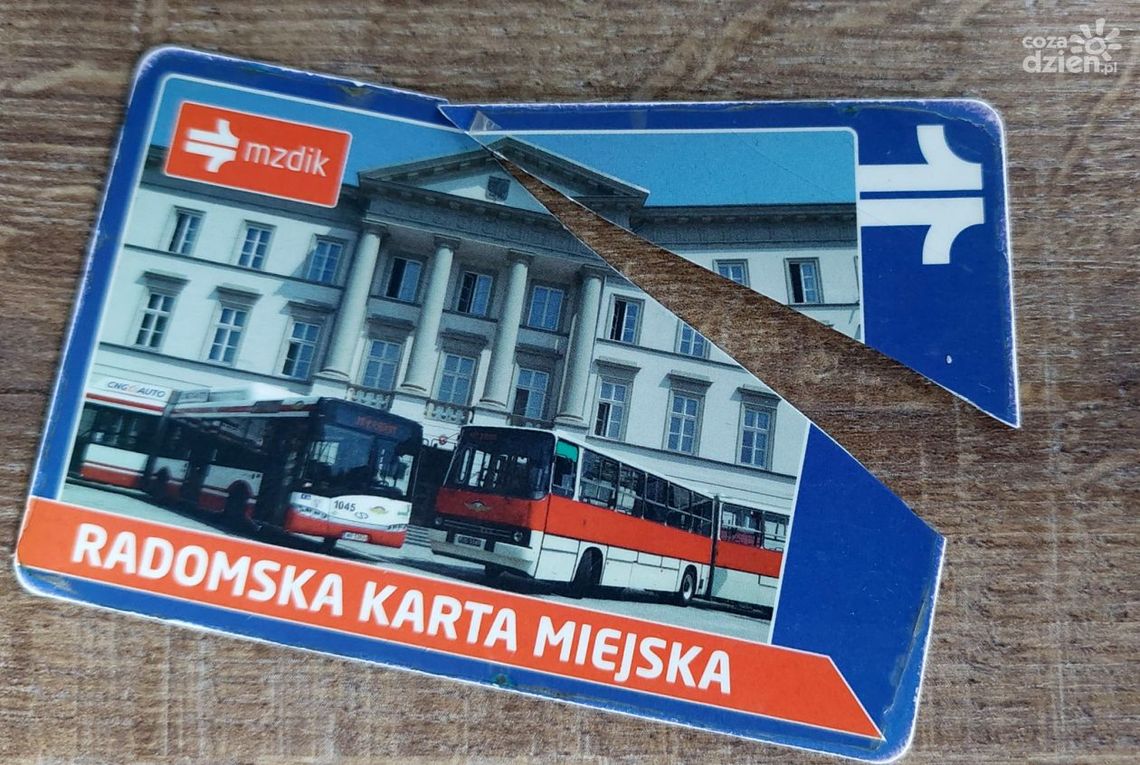 Uszkodzona lub zgubiona Radomska Karta Miejska. Co zrobić?