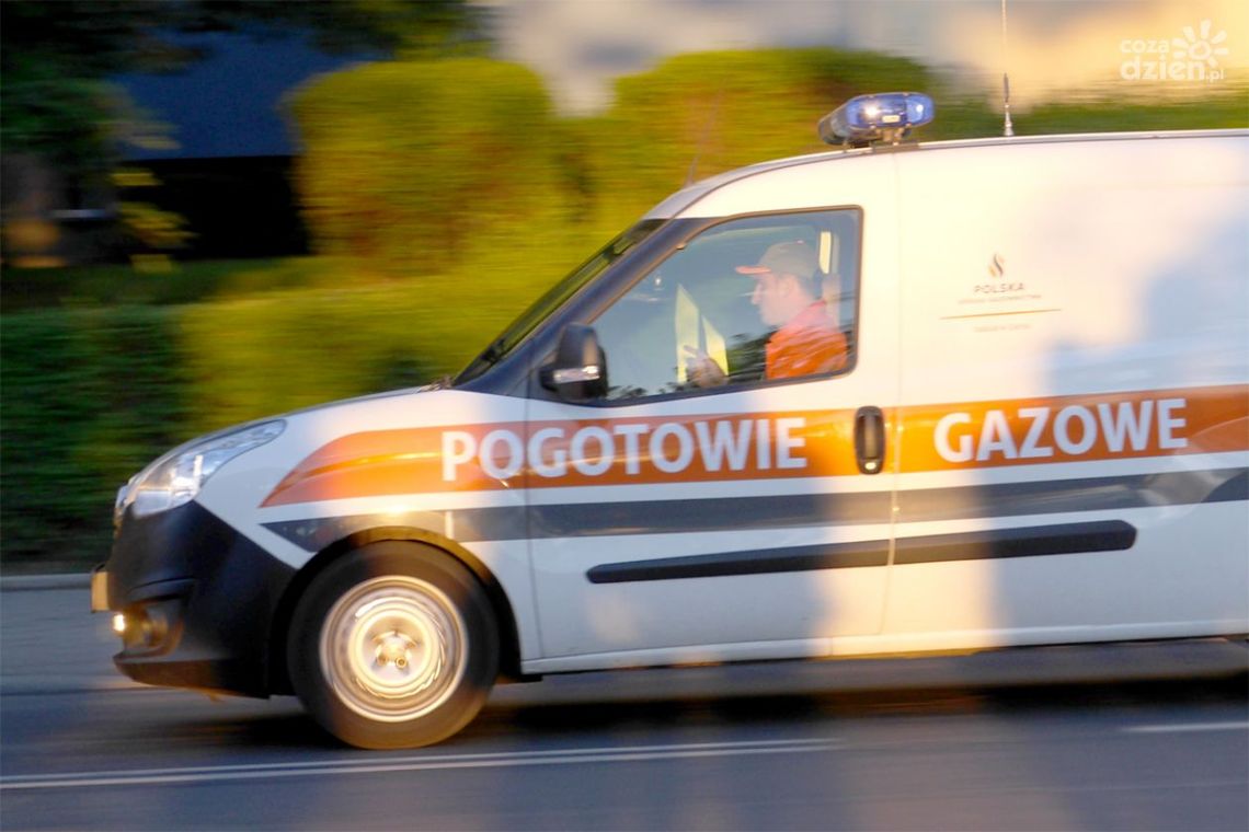 Uszkodzony gazociąg. Utrudniony przejazd