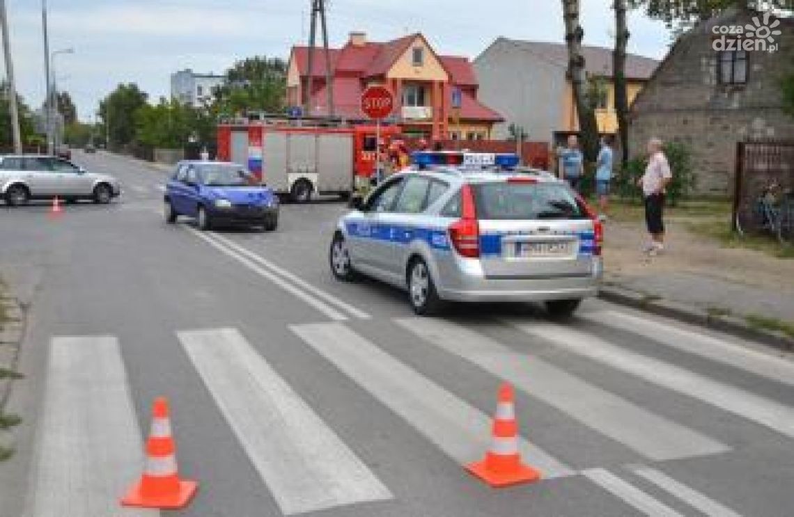 Uszkodzony gazociąg w miejscowości Bielicha