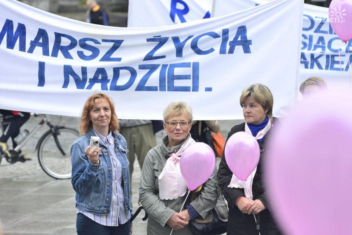 Utrudnienia w ruchu. Marsz amazonek