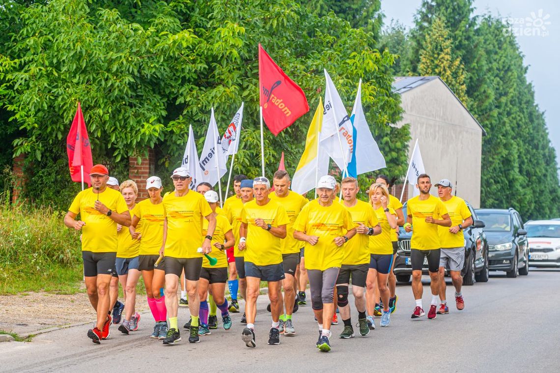 Utrudnienia w ruchu podczas pielgrzymki biegowej