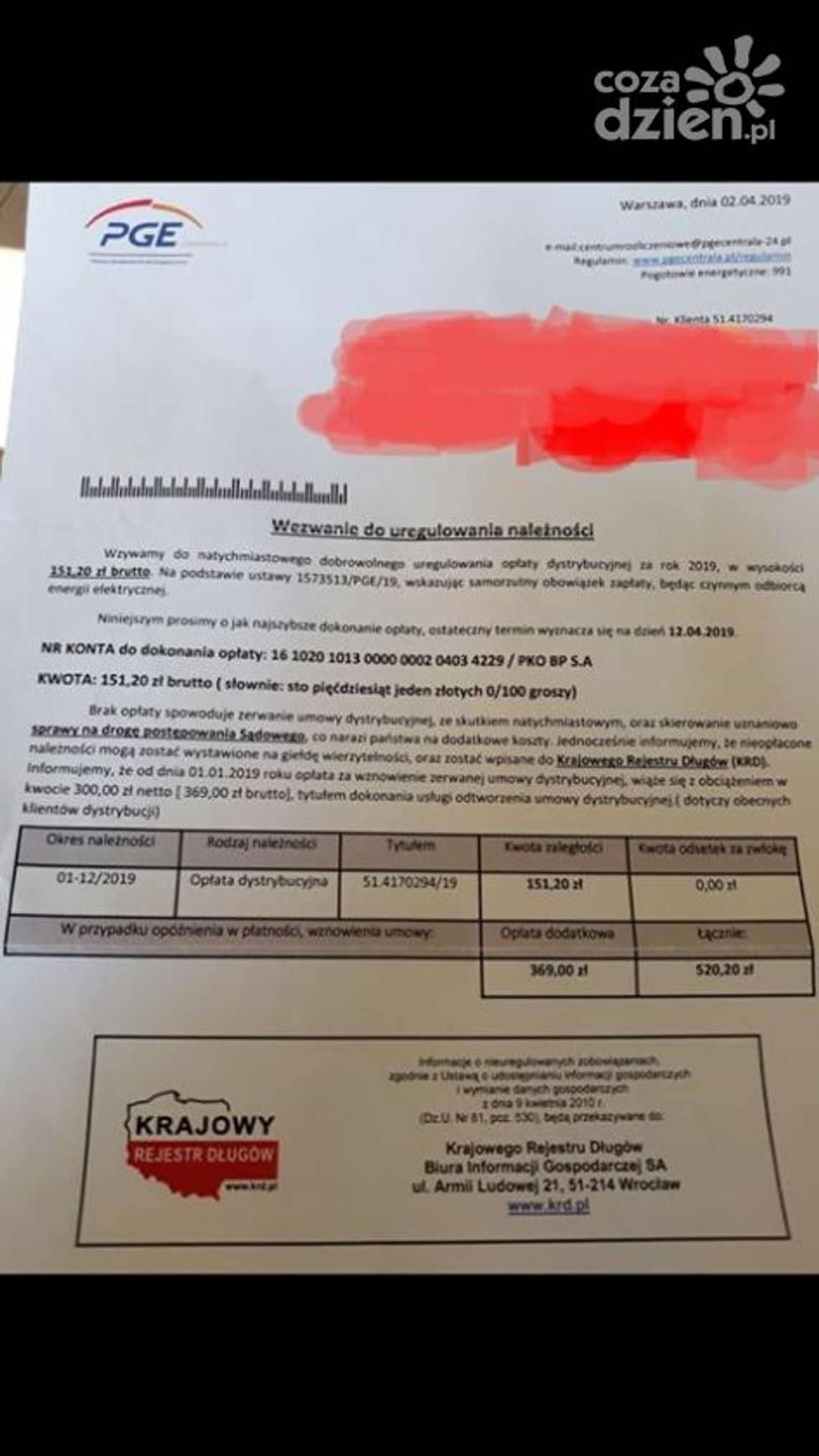 Uwaga na fałszywe faktury za prąd!