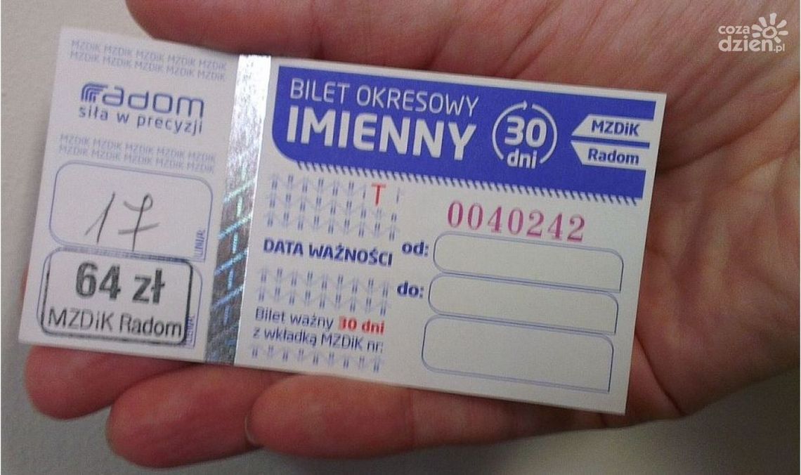 Uwaga! Sieciówki tylko na karcie miejskiej!