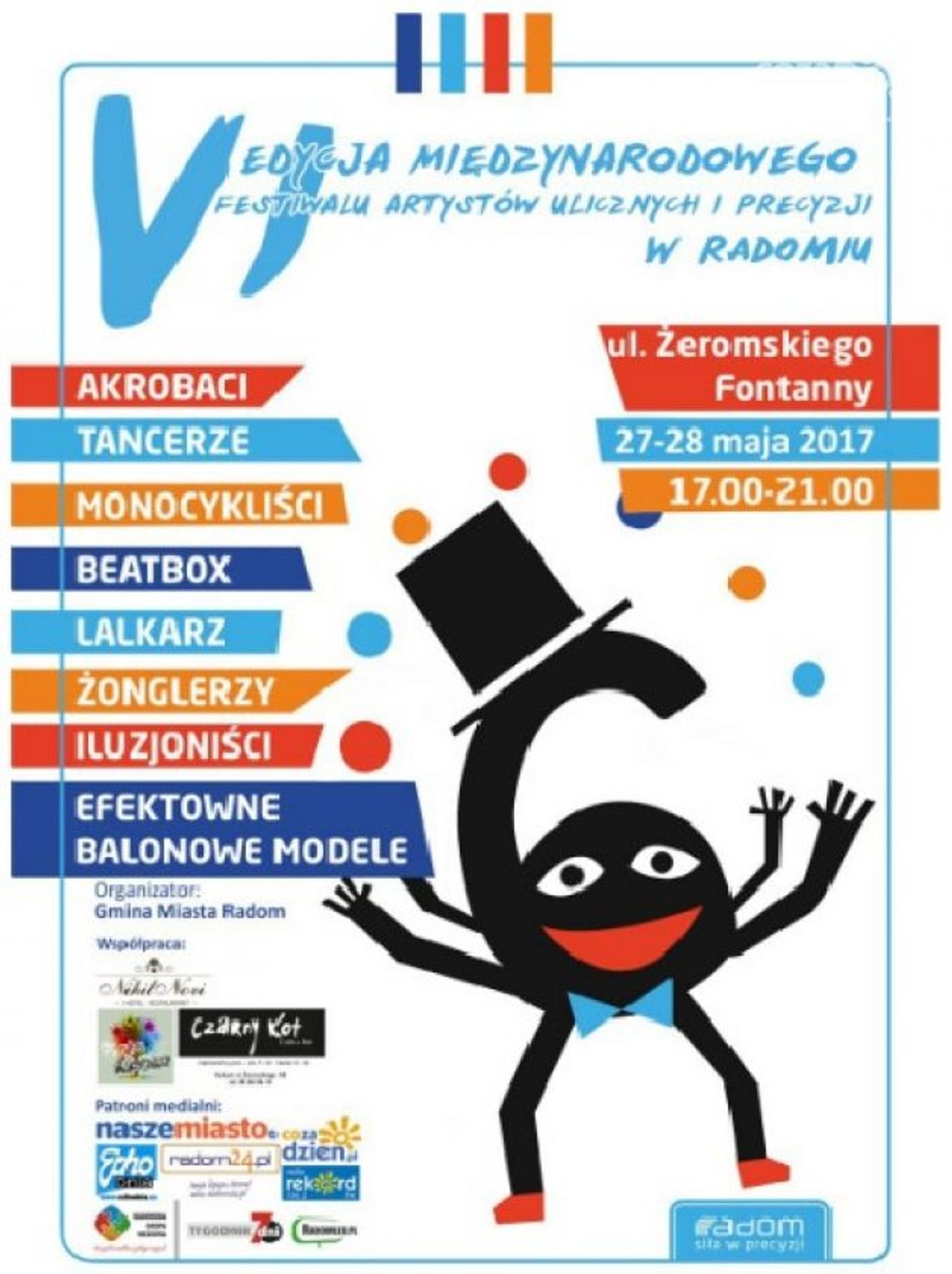 VI  Festiwal Artystów Ulicznych i Precyzji