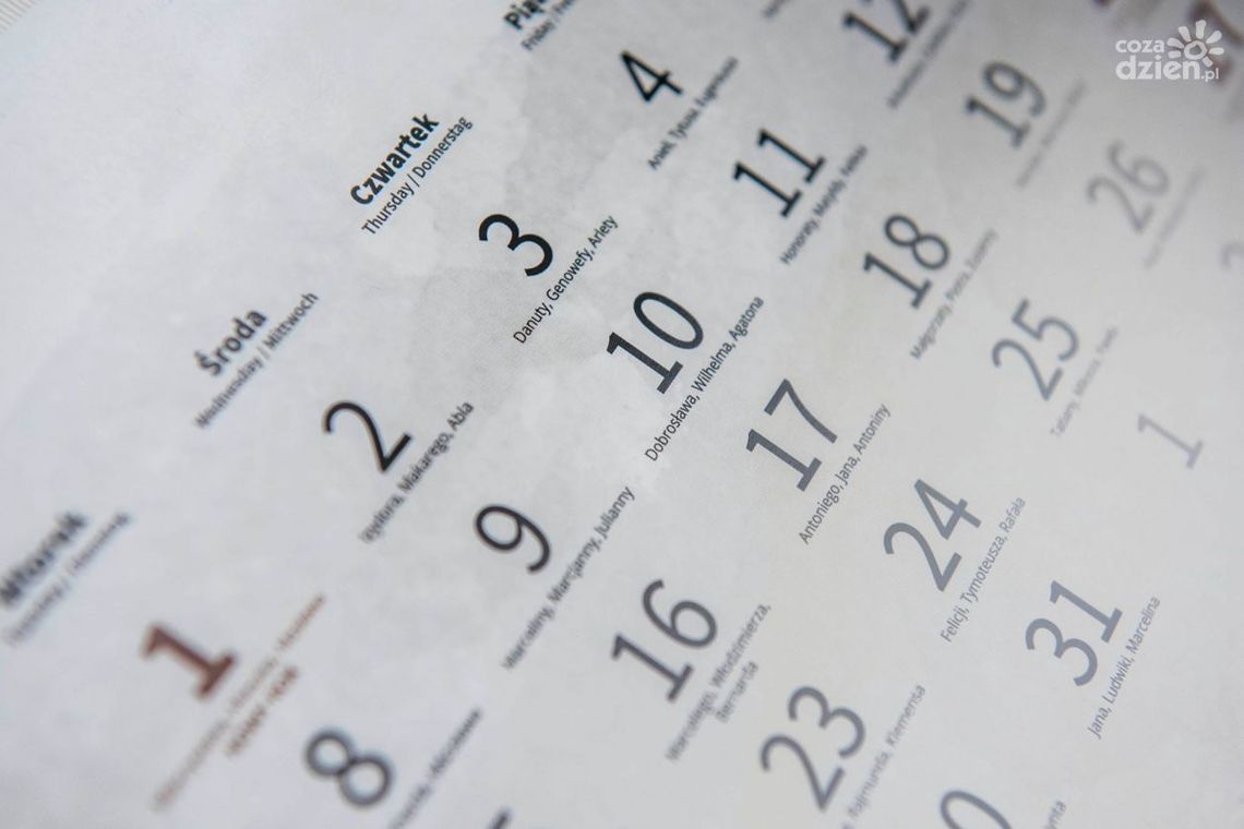 W 2019 czeka nas siedem długich weekendów