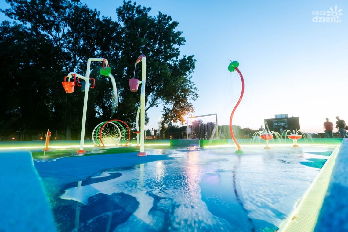 W czwartek otwarcie wodnego placu zabaw