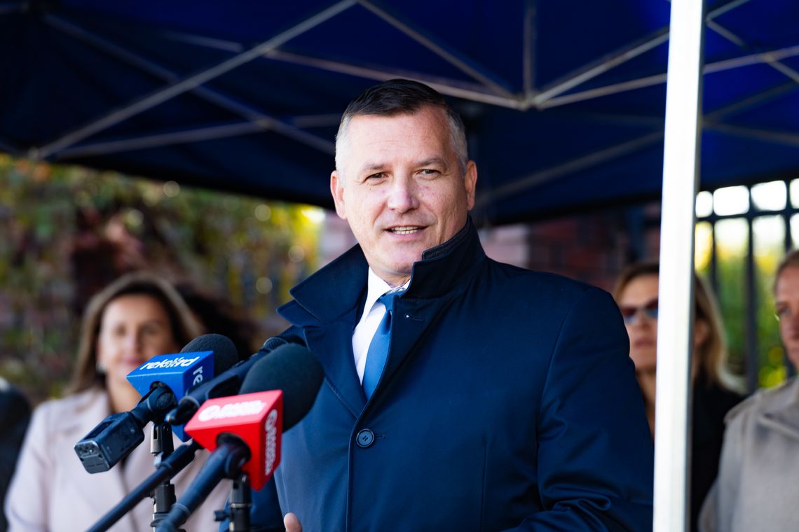 W Dąbrówce Podłężnej otwarto nową drogę – uroczystość z udziałem wicemarszałka województwa mazowieckiego