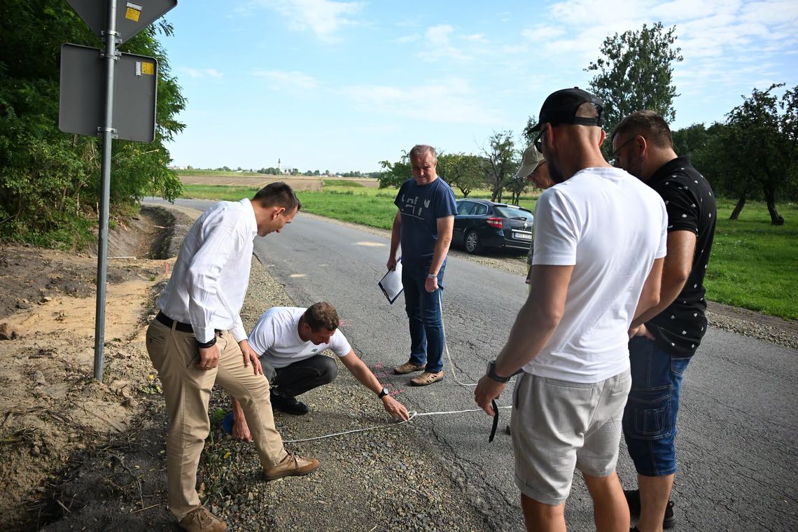 W gminie Stara Błotnica trwa przebudowa drogi powiatowej