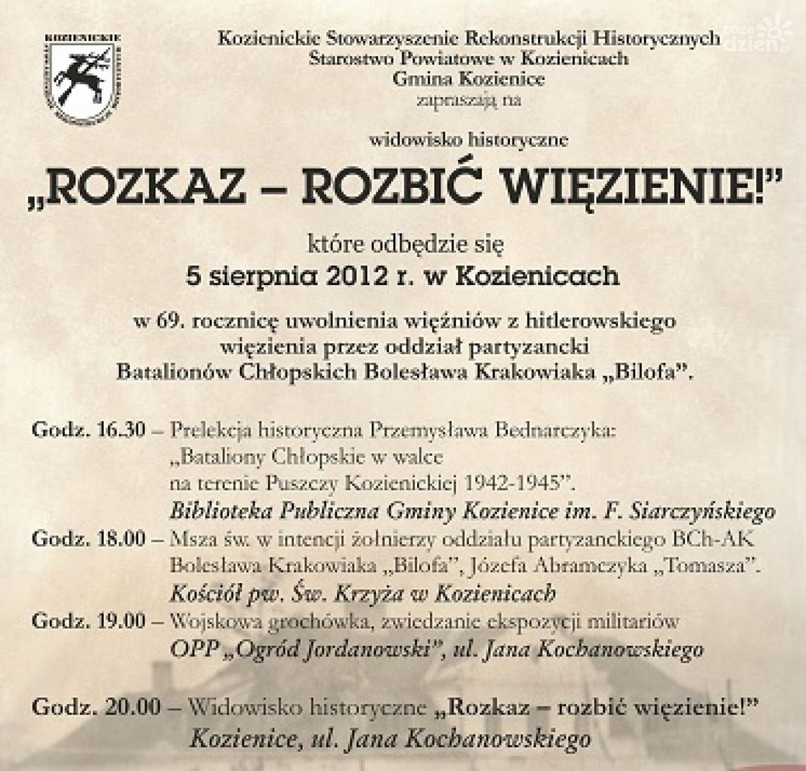 W Kozienicach będą odbijać więzienie! W Kozienicach będą odbijać więzienie!