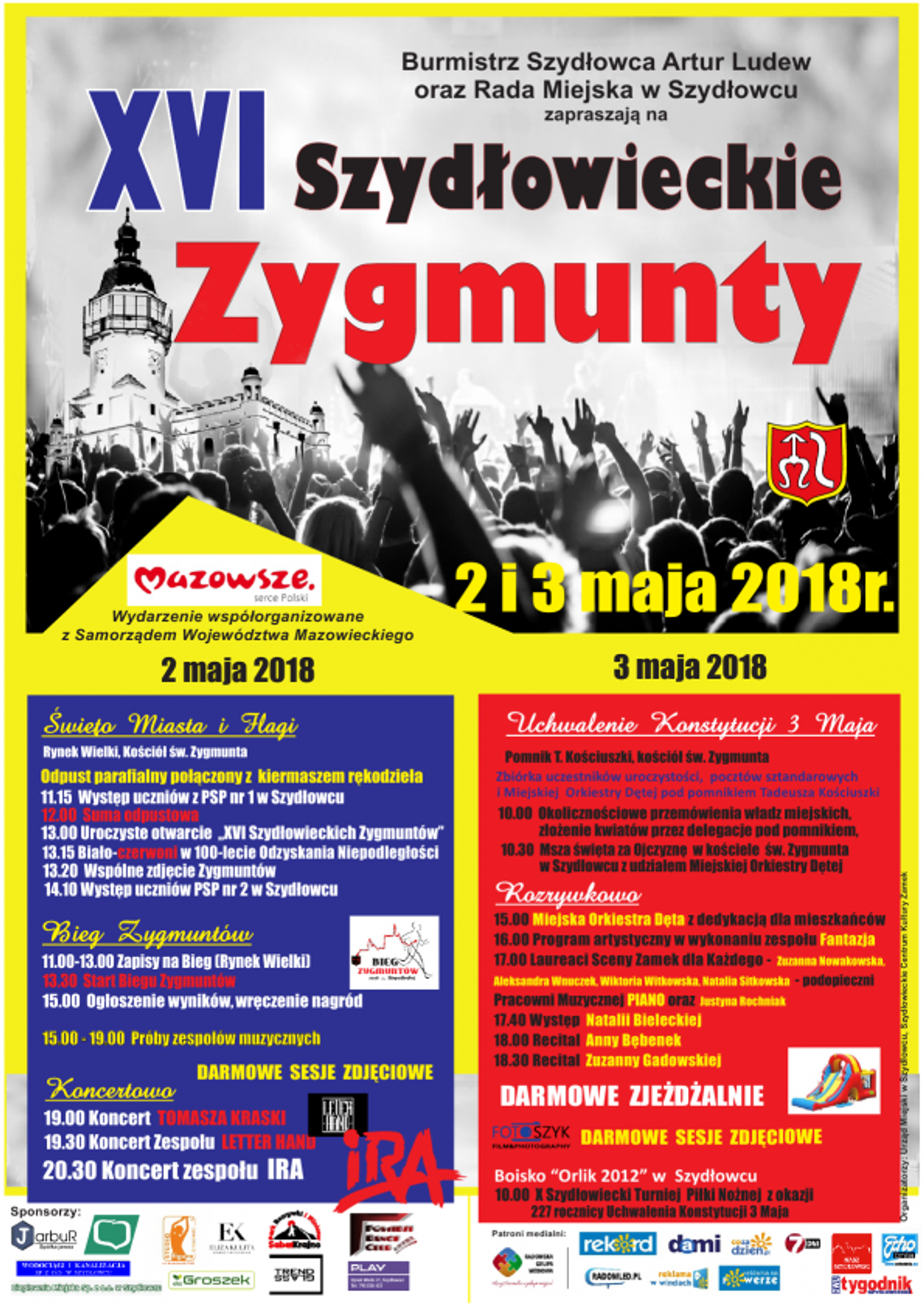 W majówkę szydłowieckie Zygmunty