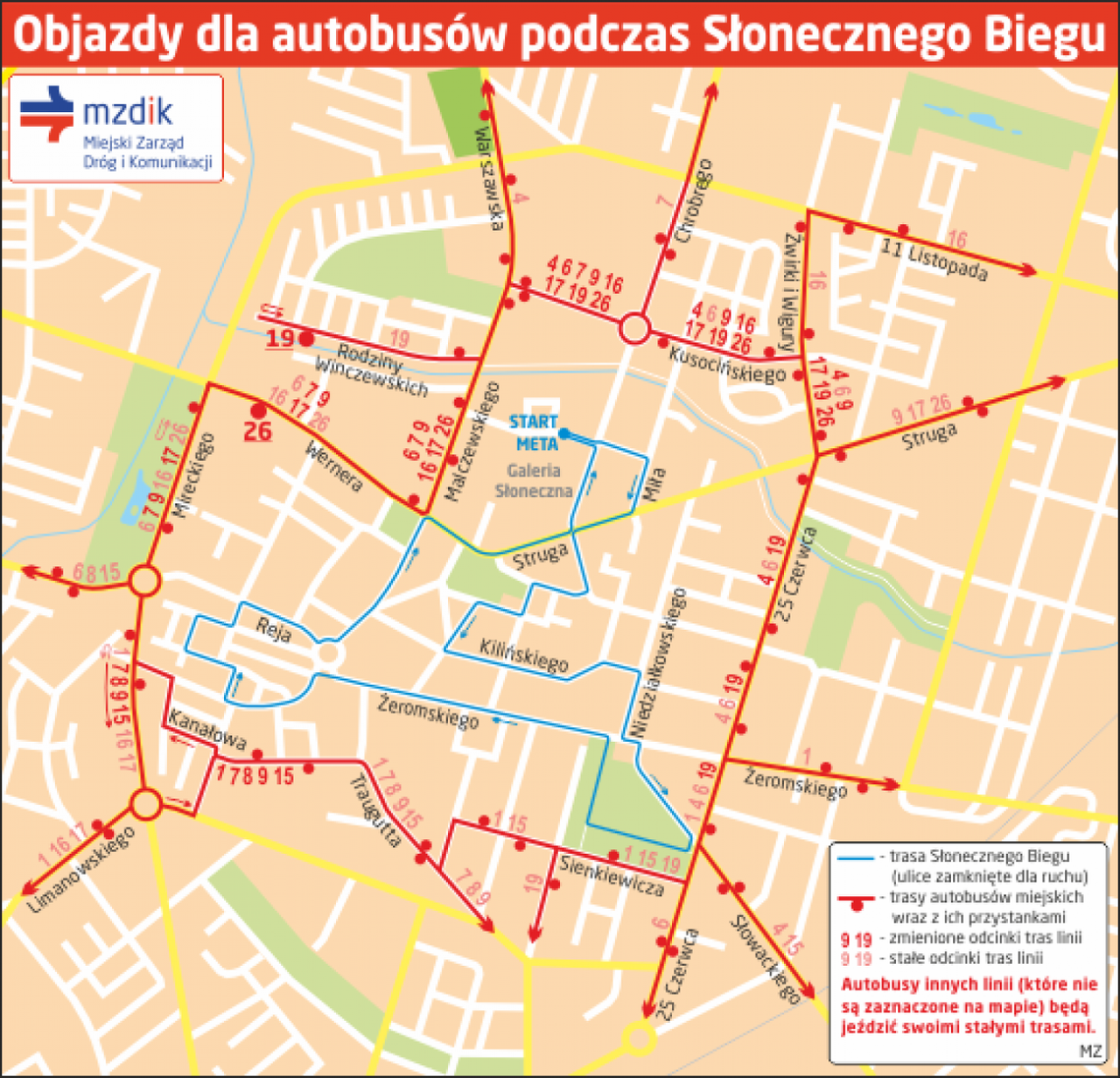 W niedzielę będą utrudnienia w ruchu!