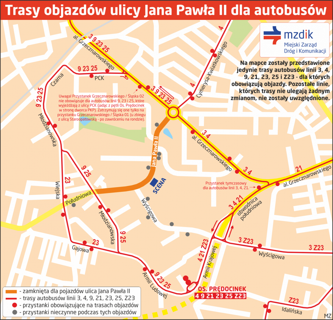 W niedzielę koncert dla papieża - utrudnienia w ruchu!