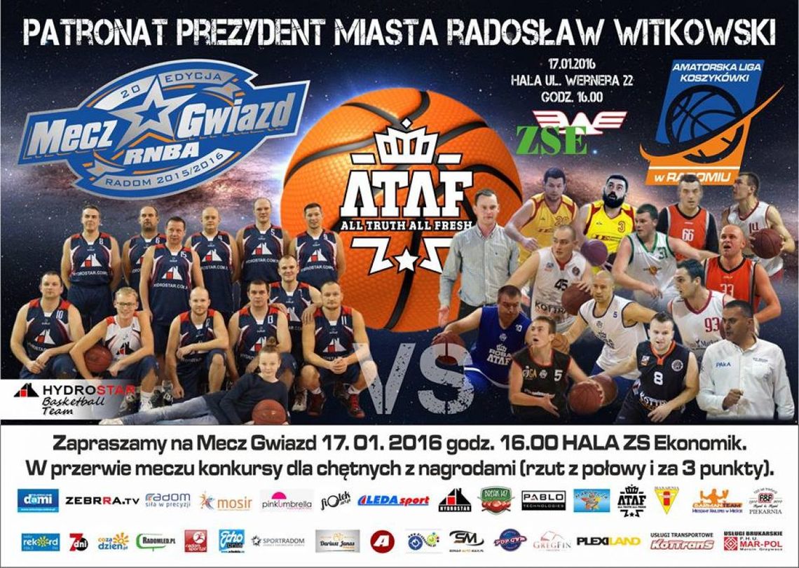 W niedzielę Mecz Gwiazd RNBA! W niedzielę Mecz Gwiazd RNBA!