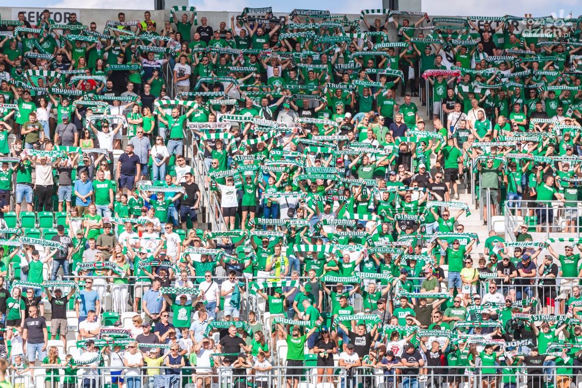 W niedzielę ruszy sprzedaż biletów na mecz z Radomiaka Radom z Legią Warszawa