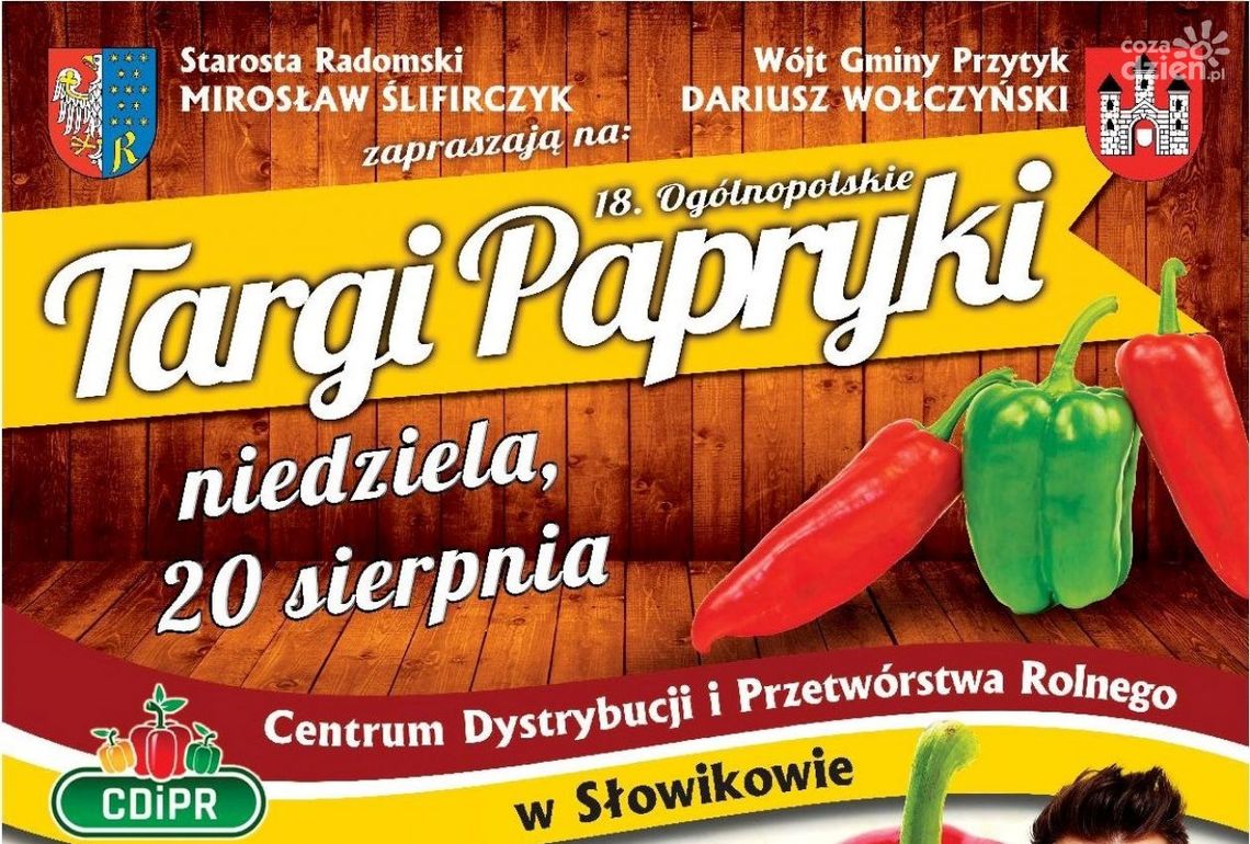 W niedzielę Targi Papryki w Przytyku