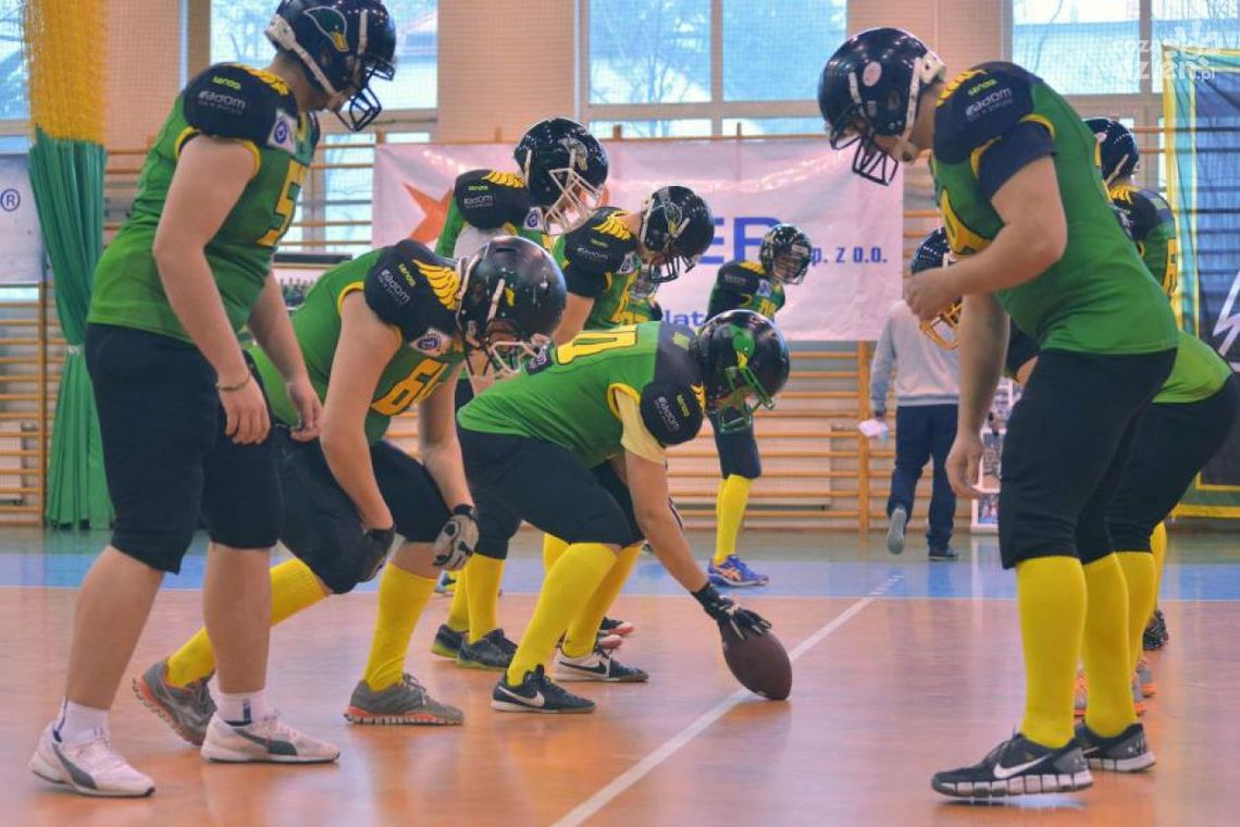 W PG 13 odbył się pokaz futbolu amerykańskiego