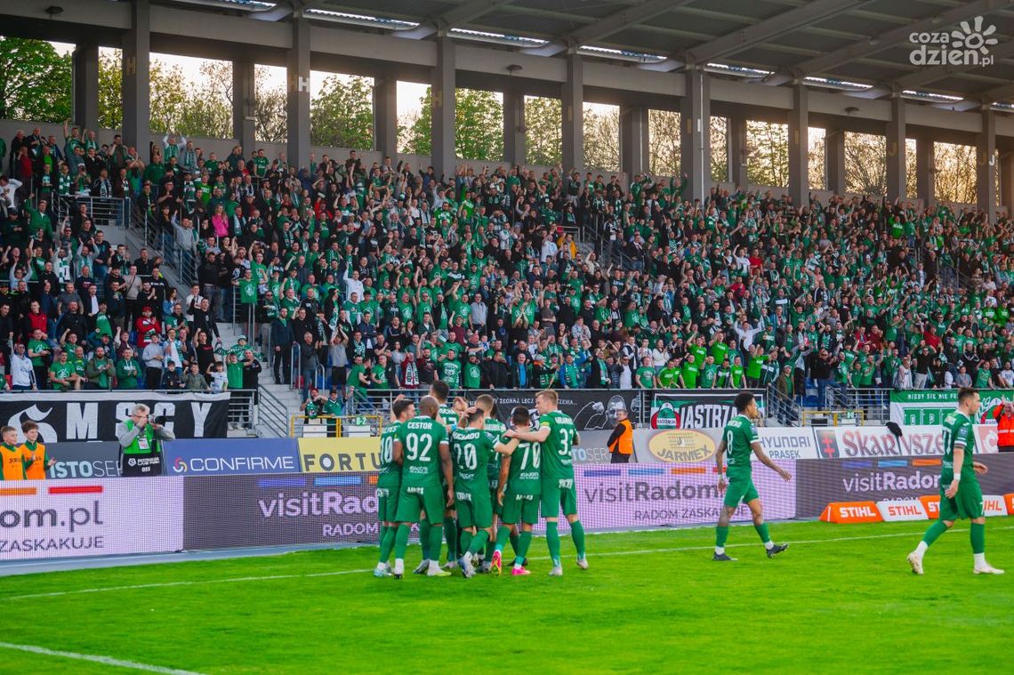 W podziękowaniu za doping z Lechem tańsze bilety na mecz Radomiaka Radom z Piastem