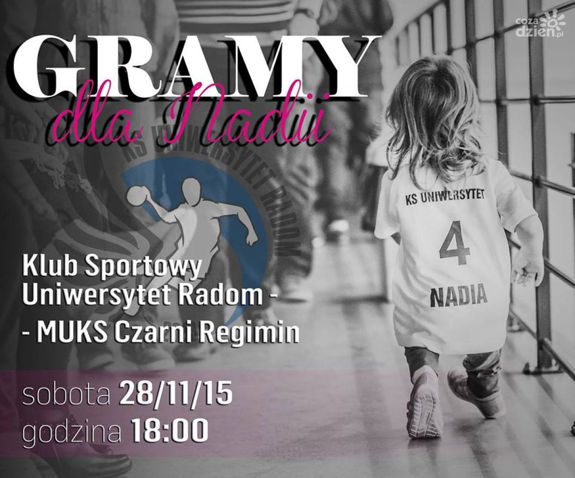 W sobotę "Gramy dla Nadii"