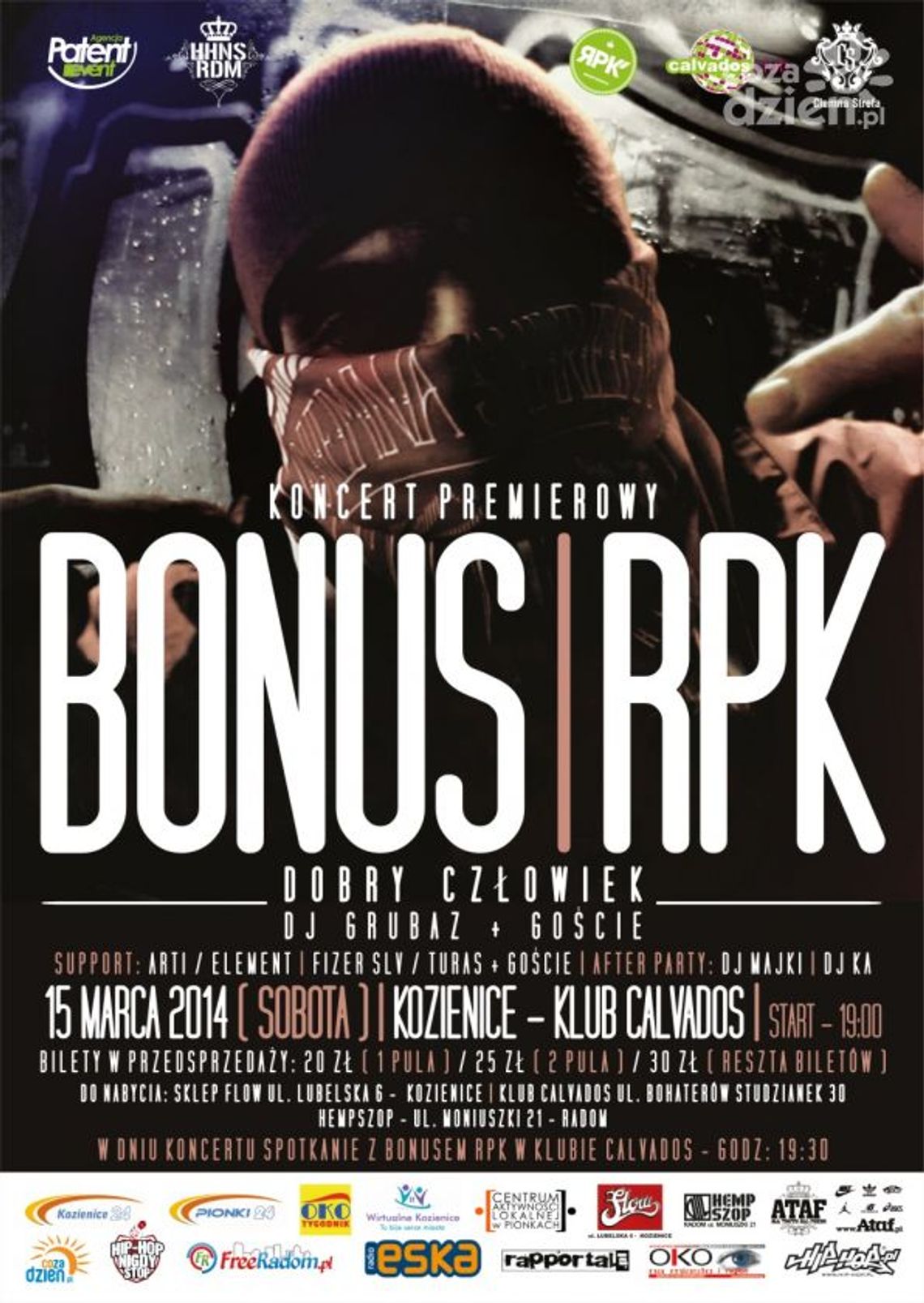 W sobotę koncert premierowy BONUS RPK