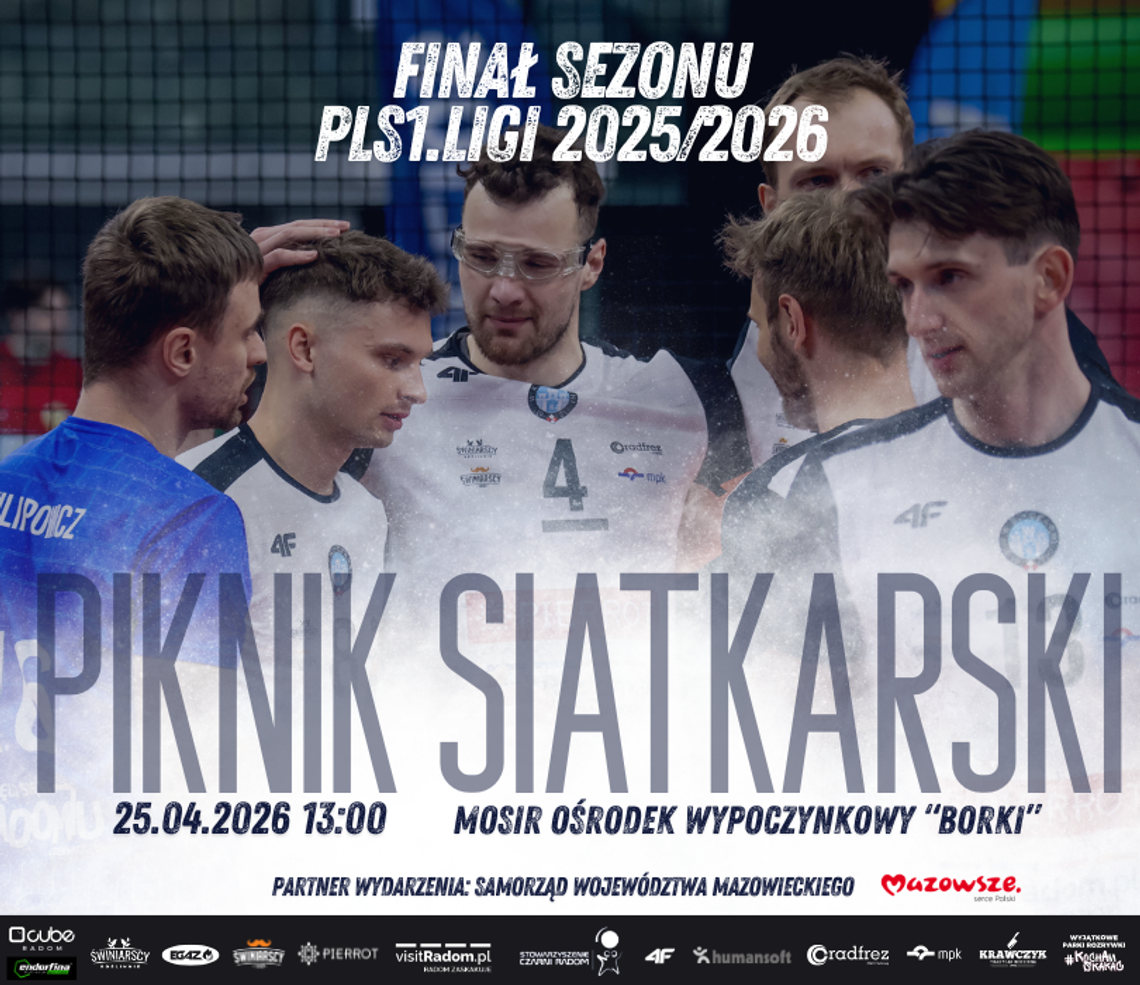 W sobotę nad zalewem na Borkach siatkarski piknik Pierrota Czarnych Radom