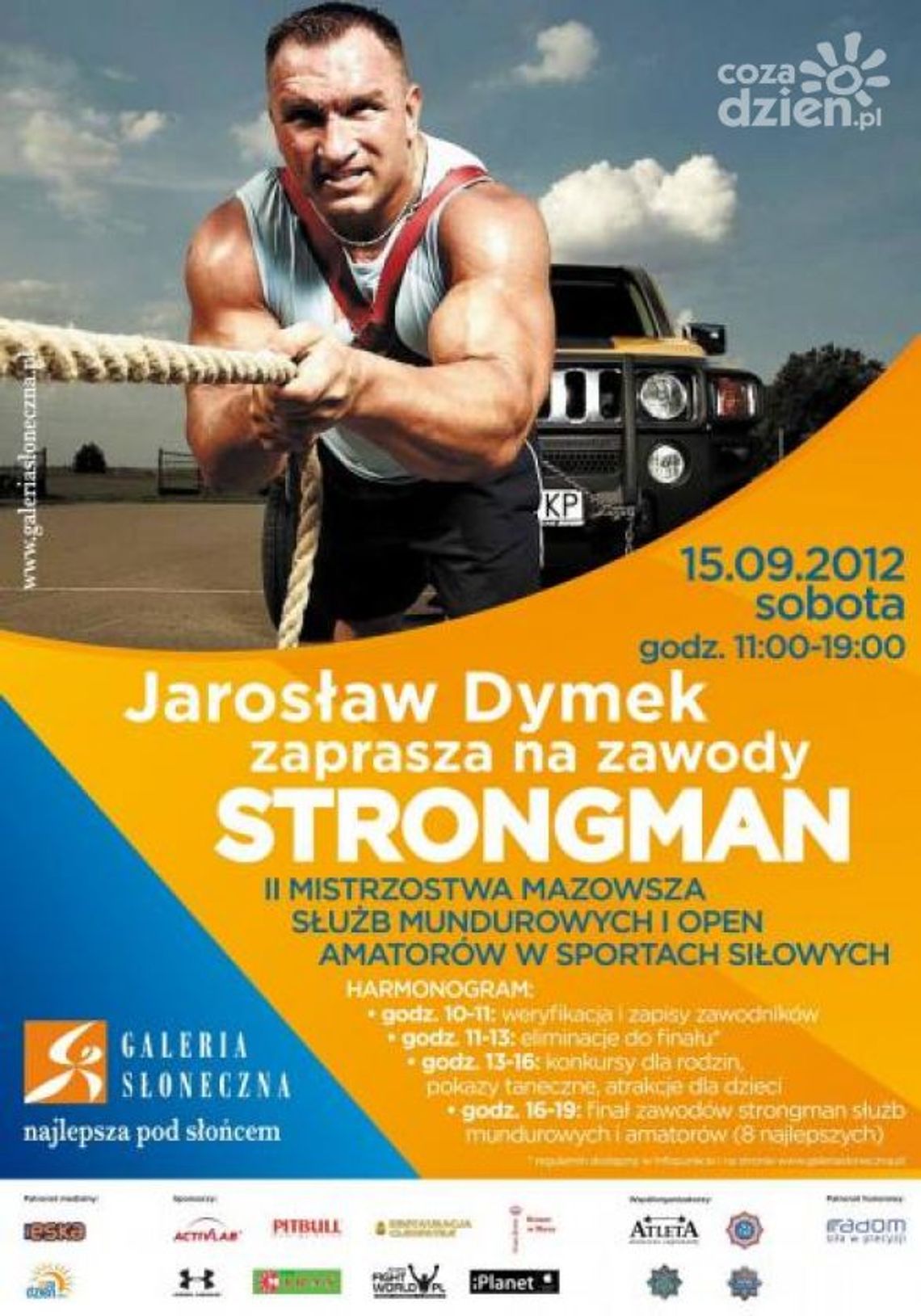 W sobotę policyjny Strongman!