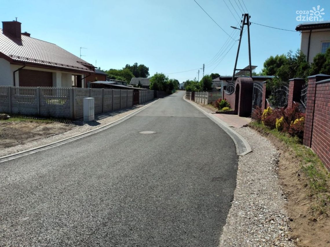 W Suchej koło Białobrzegów powstały nowe drogi