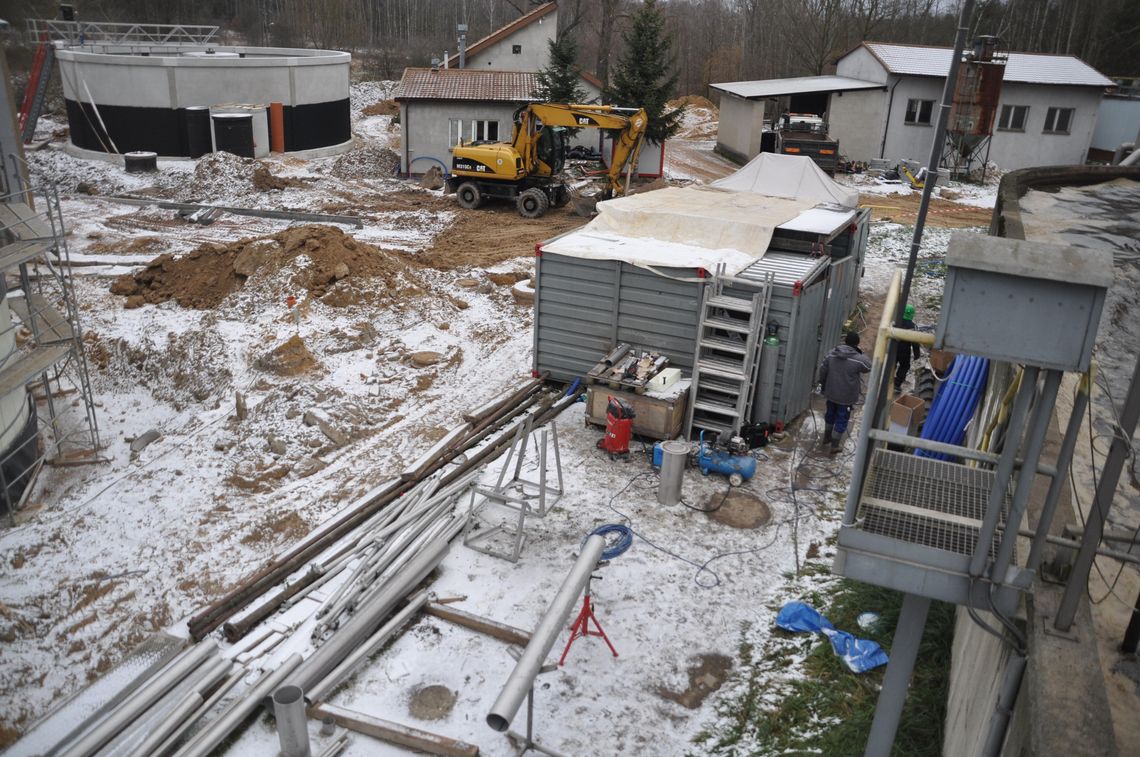 Oczyszczalnia ścieków w Szydłowcu