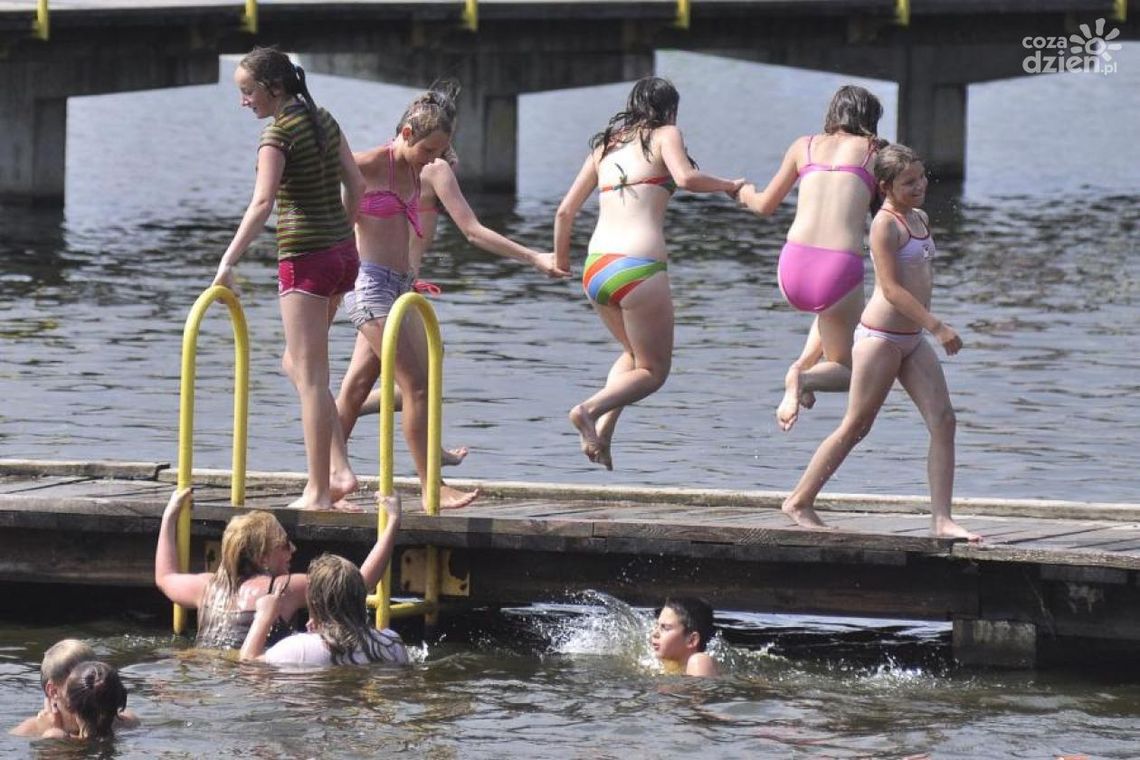 W zalewie na Borkach można pływać!