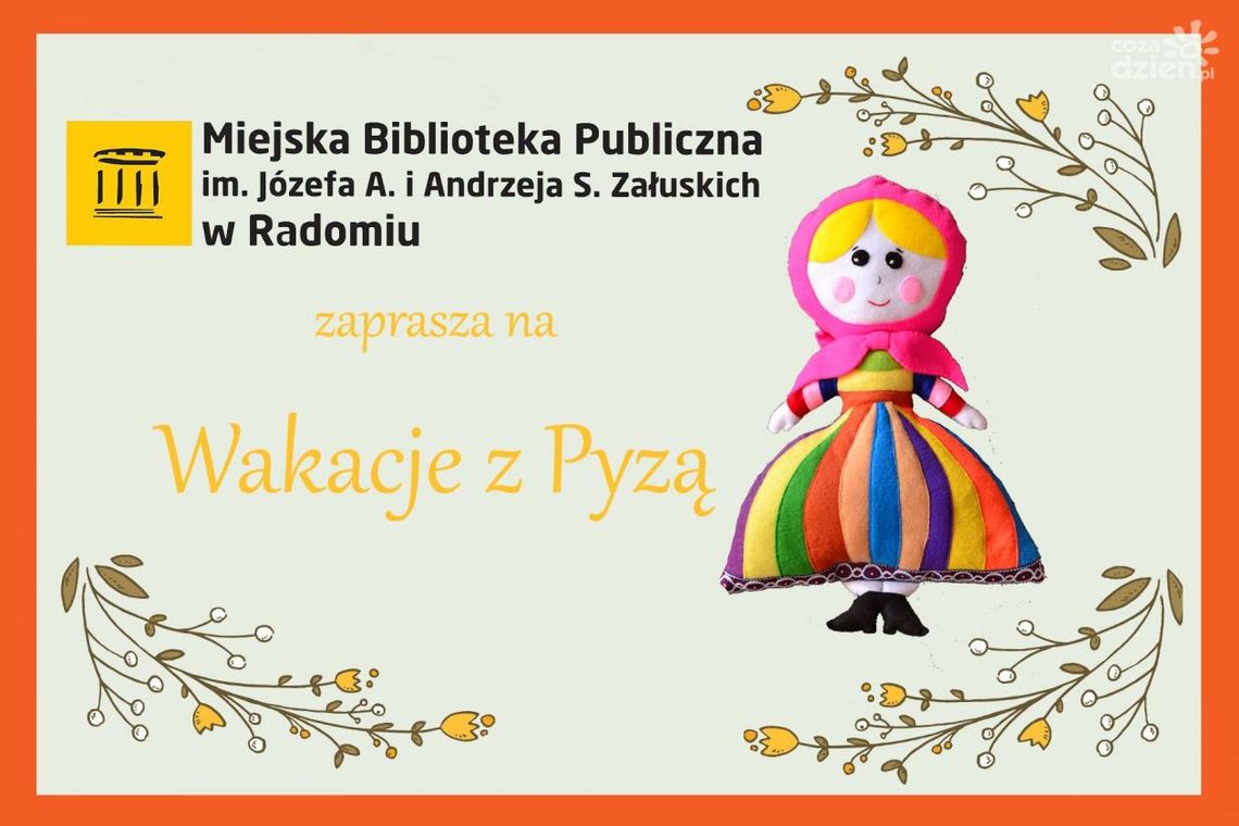 "Wakacje z Pyzą" dla najmłodszych w bibliotece 