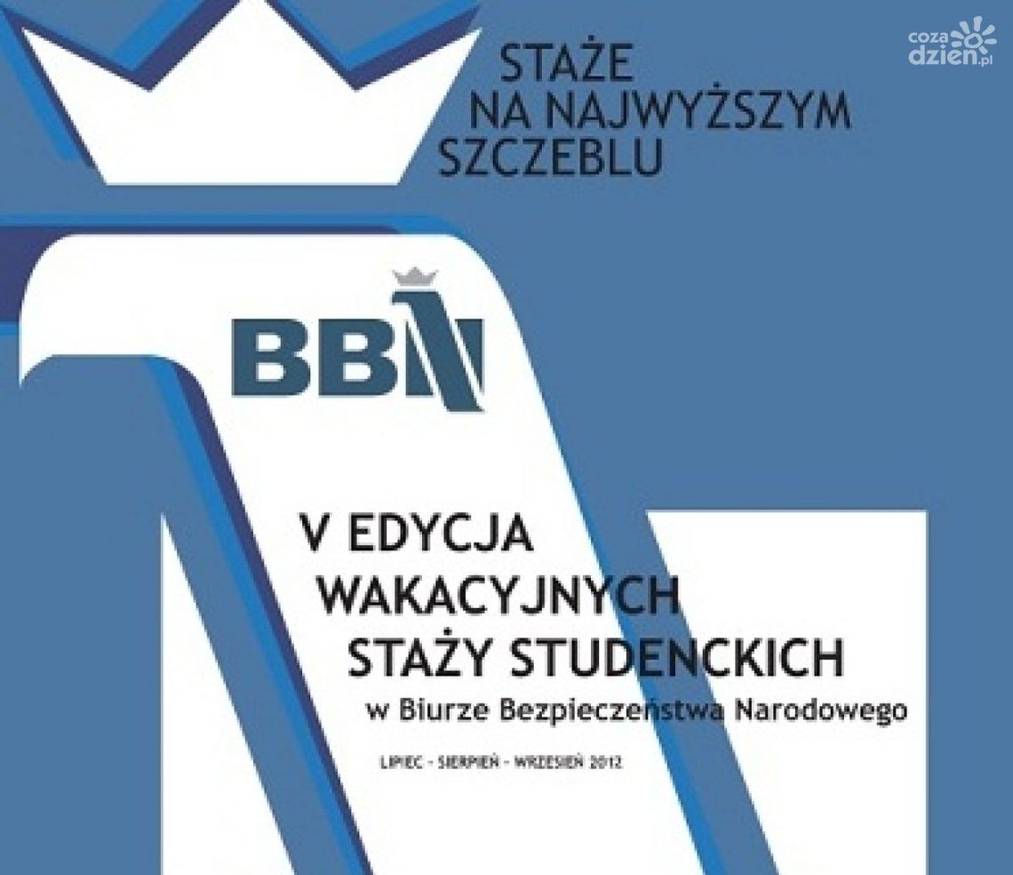 Wakacyjny staż w BBN Wakacyjny staż w BBN