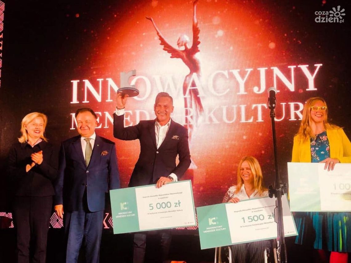 Waldemar Dolecki z nagrodą Innowacyjnego Menedżera Kultury