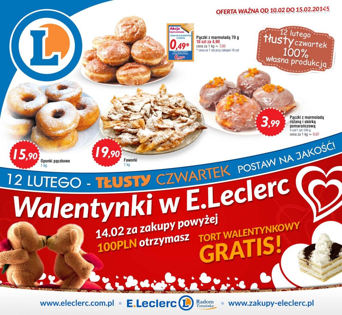 Walentynki w E.Leclerc? Czemu nie?