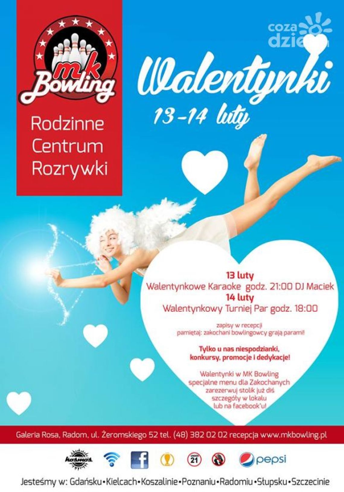 Walentynki w MK Bowling