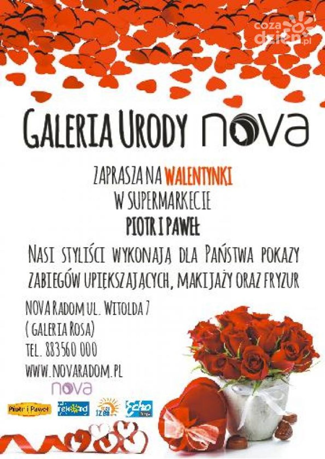 Walentynki w supermarkecie Piotr i Paweł