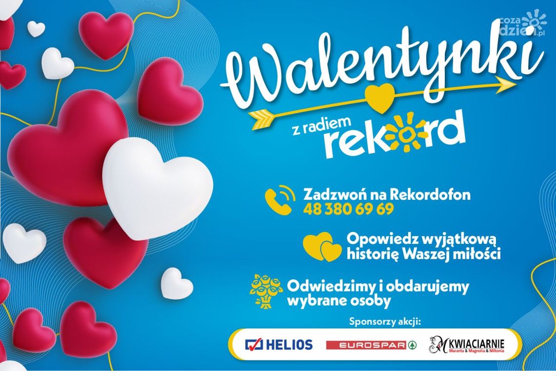 Walentynki z Radiem Rekord. Moc prezentów!