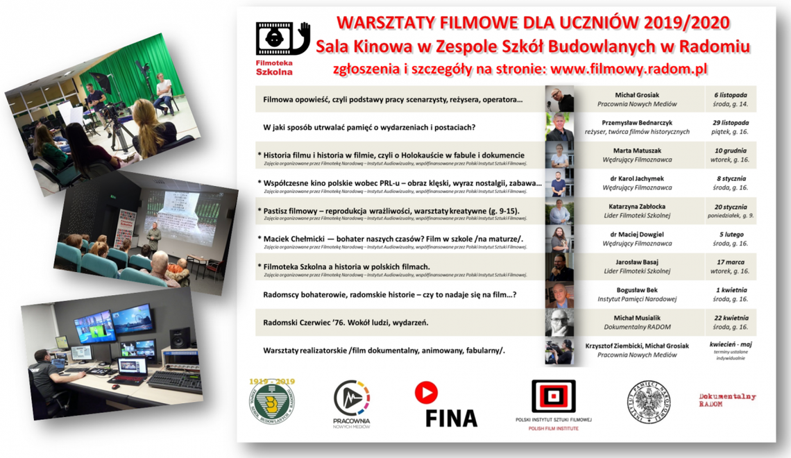 Warsztaty filmowe dla młodzieży