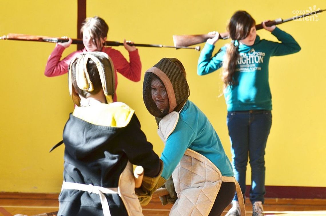 Warsztaty szermierki w PSP nr 28 Warsztaty szermierki w PSP nr 28