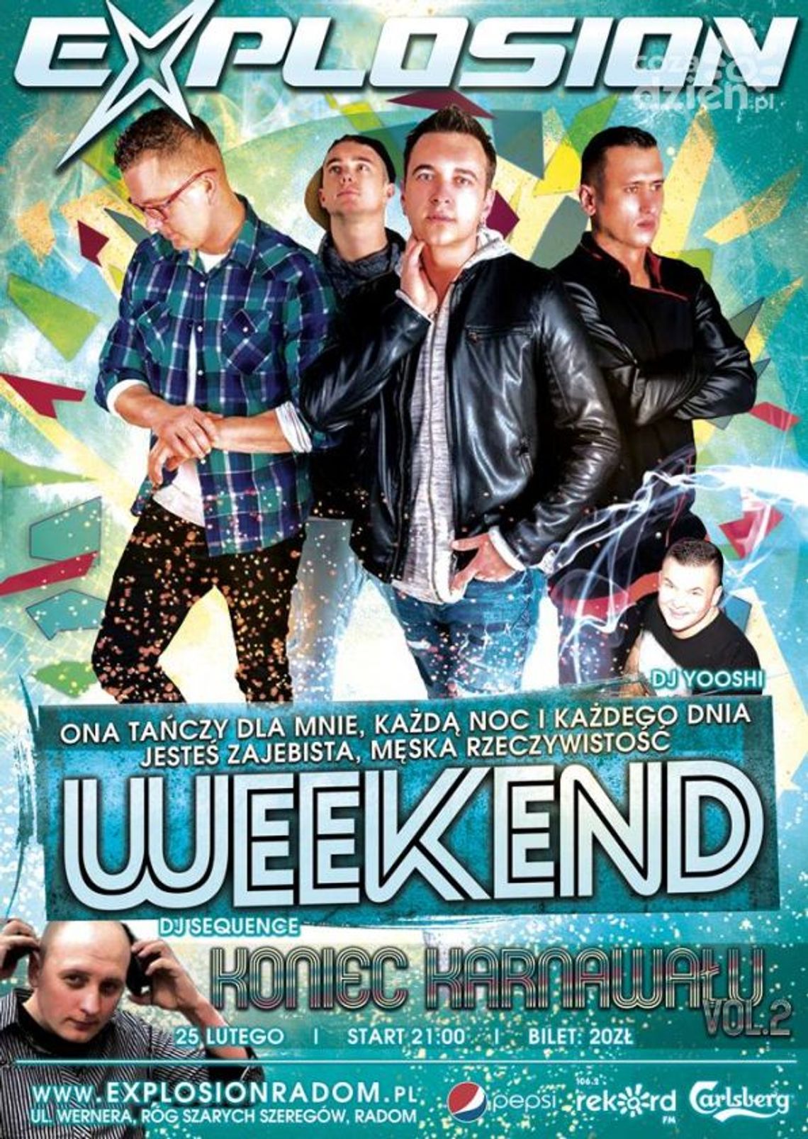 Weekend w klubie Explosion